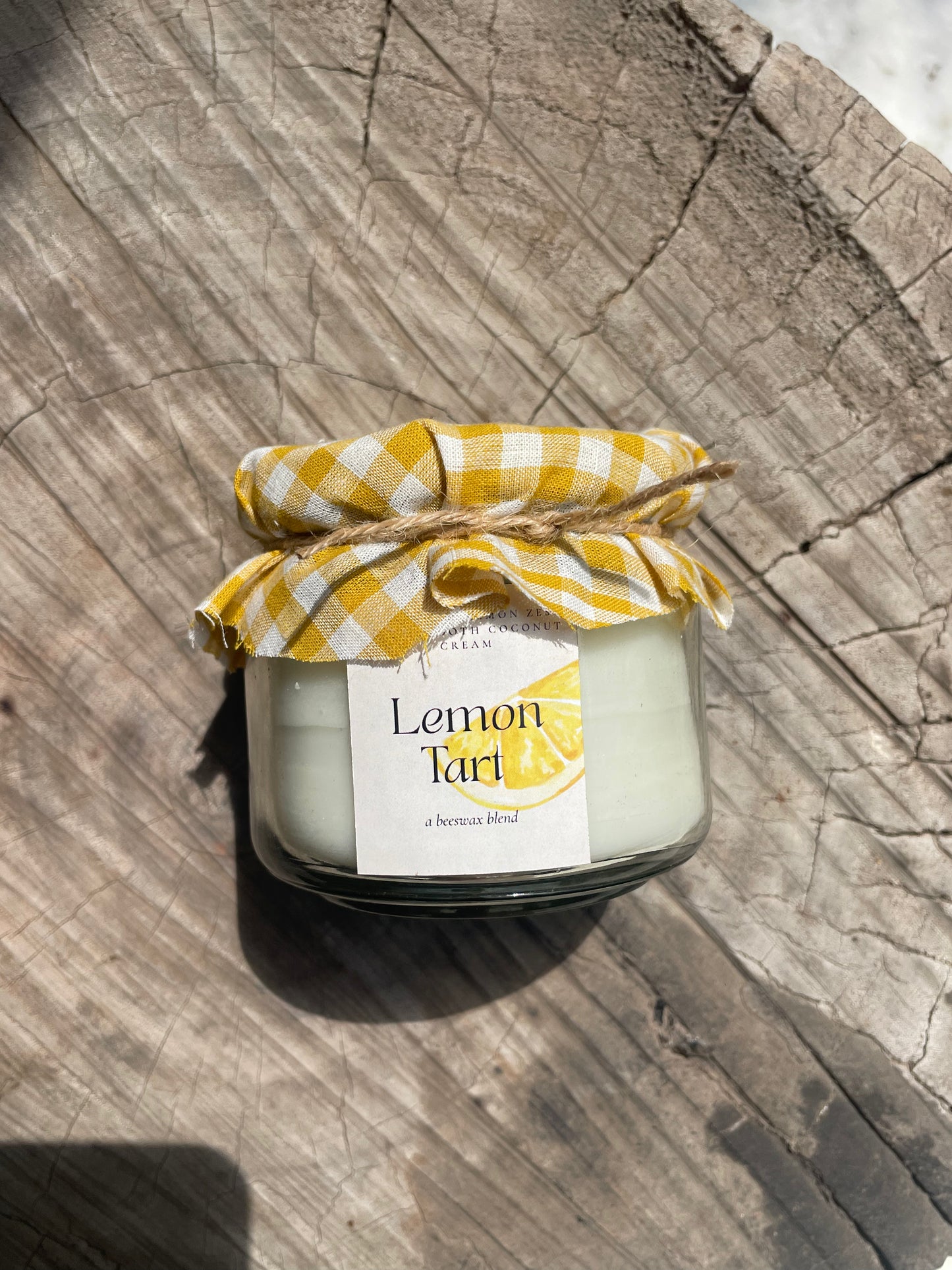 Scented Glass Jar