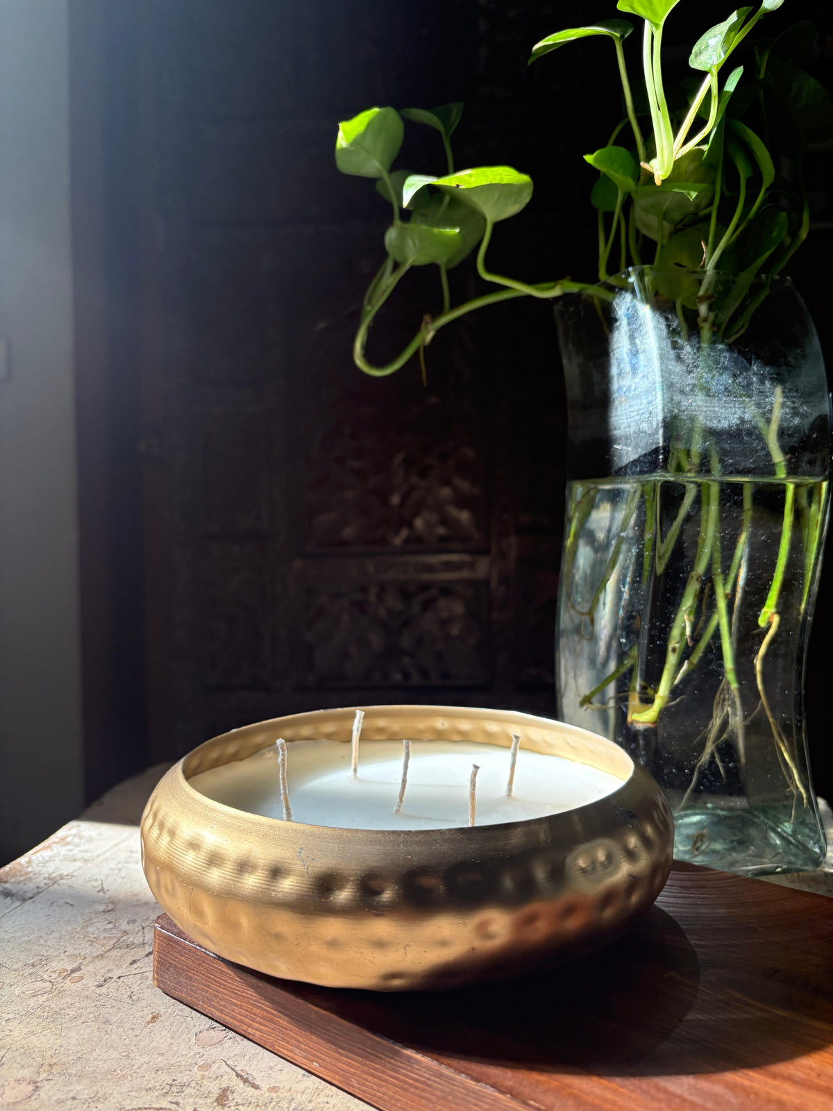 hammered urli by indiglow candles come in all scents and make for perfect festive gifting